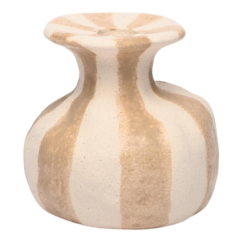 Mansion atmosphere kandelaar larisa crème wit 10,5xh10,3cm