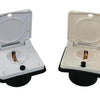 Schuko buiten wandcontactdoos beige voor caravan en camper - zonder verkoopverpakking
