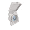 Marine 220 - 250v wandinvoerdoos wit