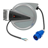 Automatische kabelhaspel met 15 meter neopreen kabel 3x 2.5mm² - afbeelding 1