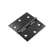 Mack 1071168 - 2 vierkante scharnieren zwart h 70 x b 70 mm | 5 stuks - afbeelding 1
