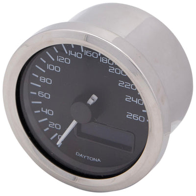 Daytona tachometer velona 60 speedometer velona,sw led-blue 260km h