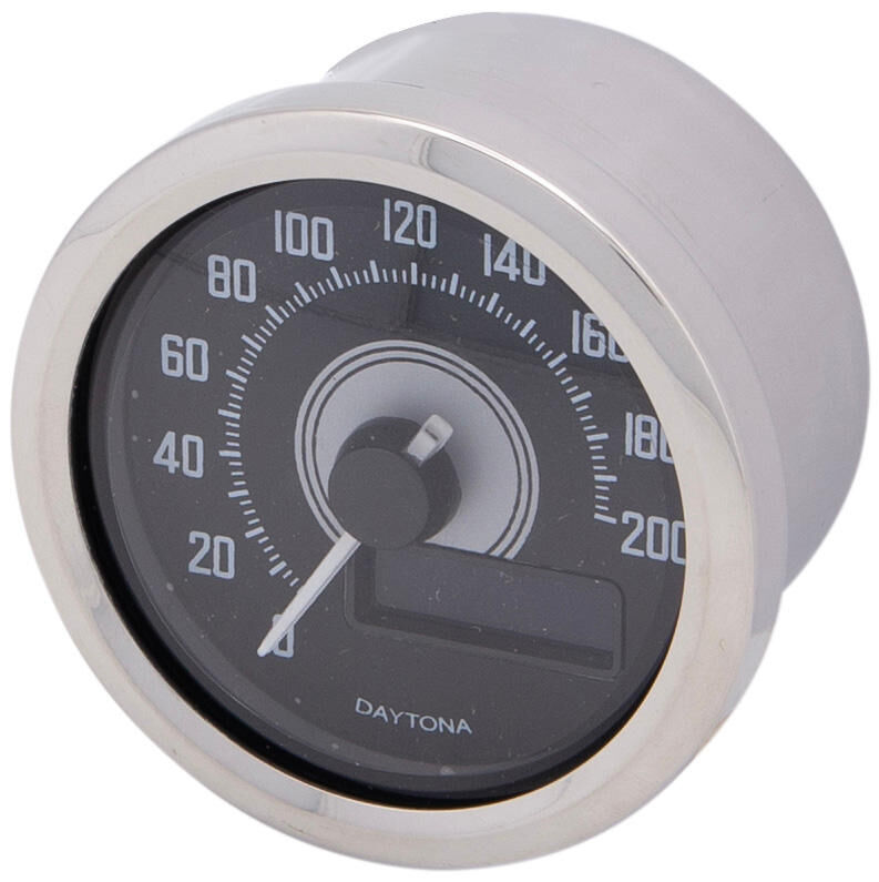 Daytona velona teller speedometer velona,sw led-white 200km h