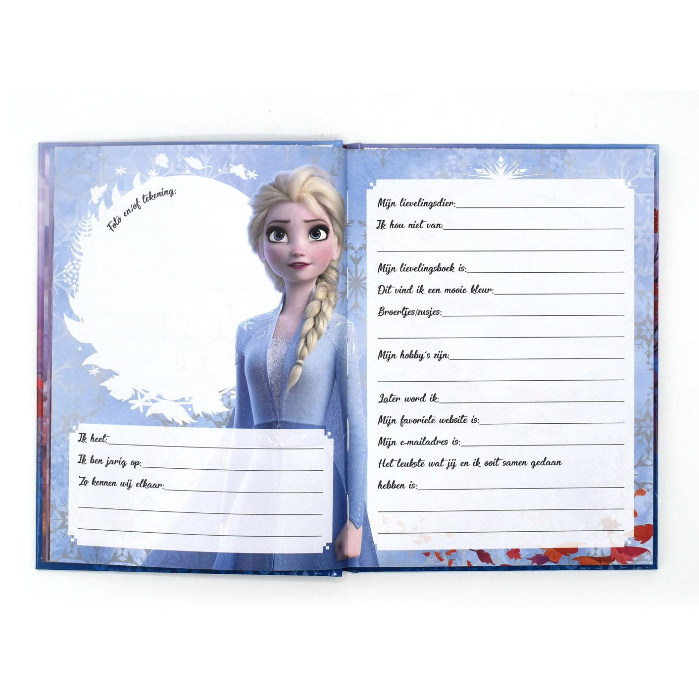 Disney vriendenboek frozen 2