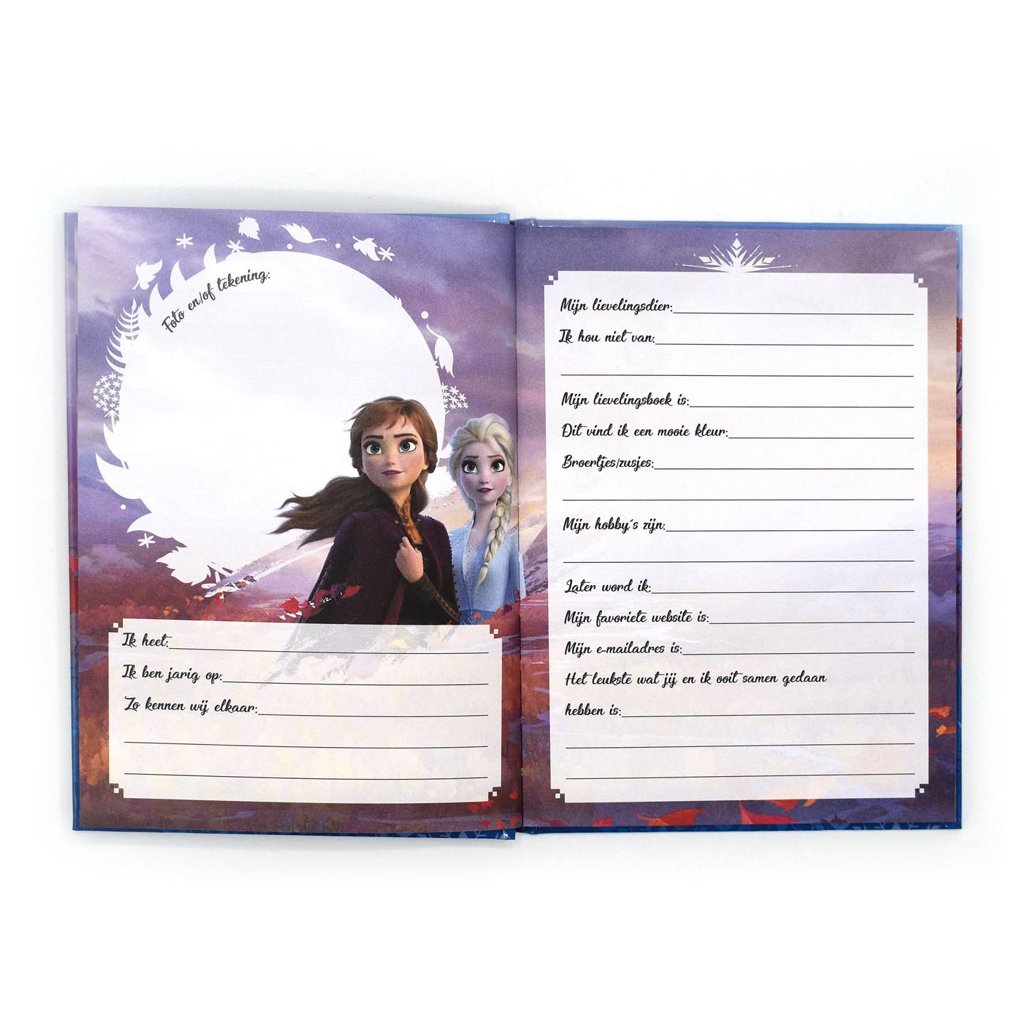 Disney vriendenboek frozen 2