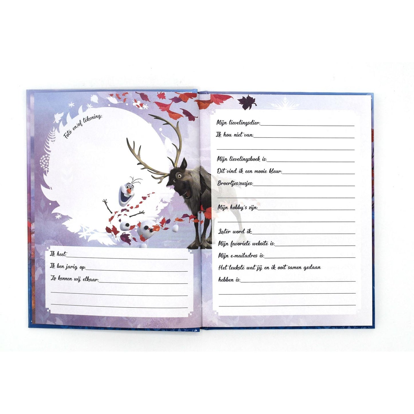 Interstat vriendenboek frozen 2. 4+