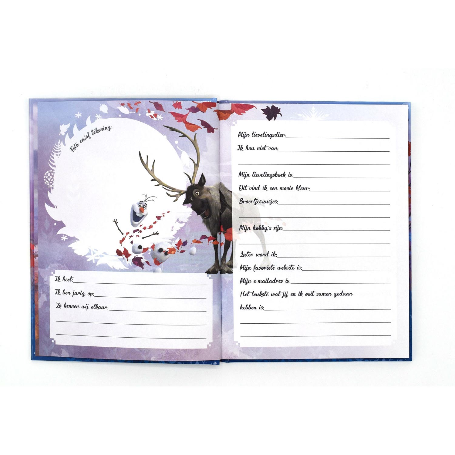 Interstat vriendenboek frozen 2. 4+