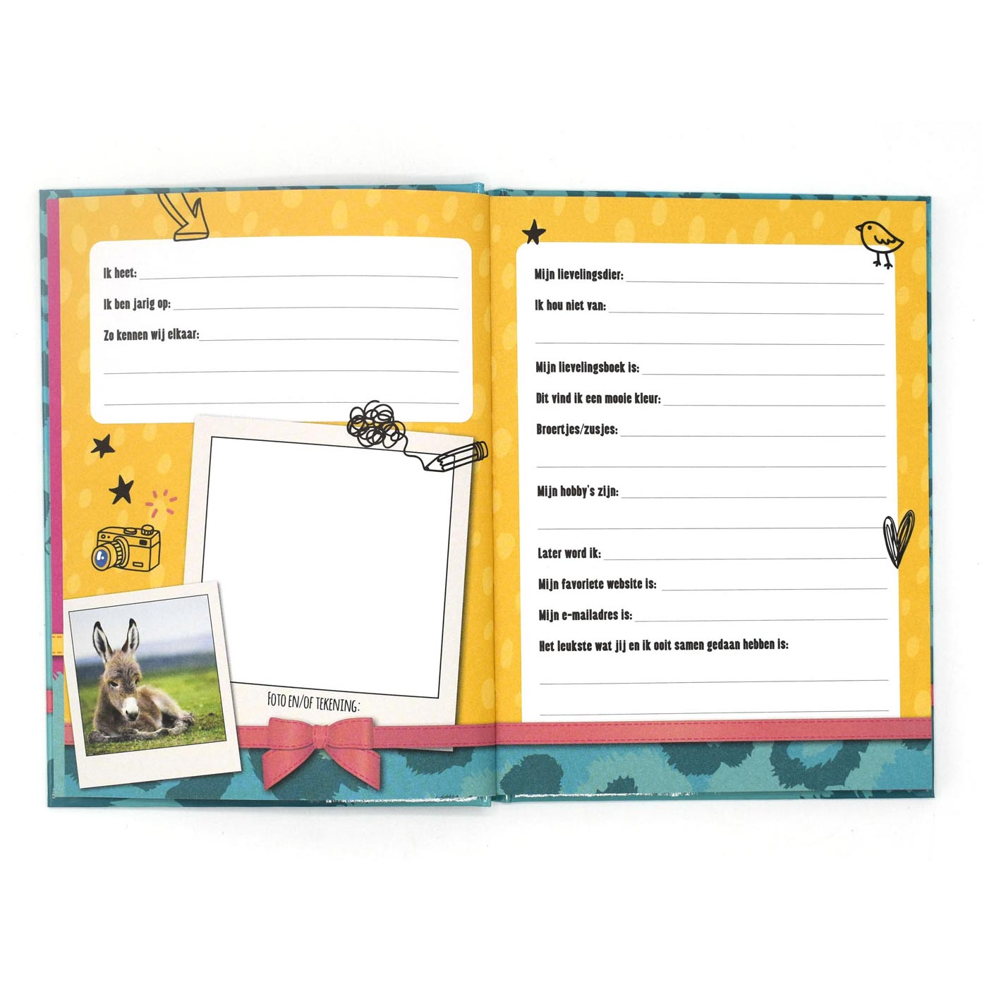 Interstat vriendenboek dieren. 4+