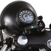 Daytona snelheidsmeter velona 60 dark speedometer velona dark,s led-white 200km h
