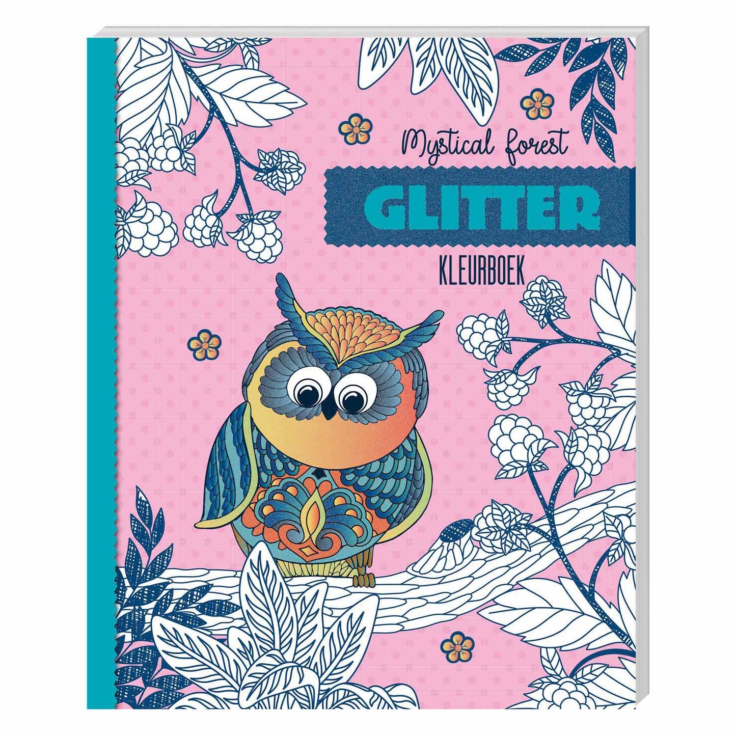 Imagebooks mystical forest glitter kleurboek 60blz