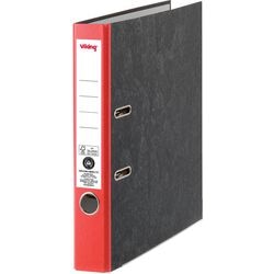 Ordner viking karton a4 5,2 cm rood