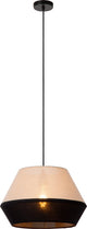 Lucide kala - hanglamp - ø 40 cm - 1xe27 - taupe