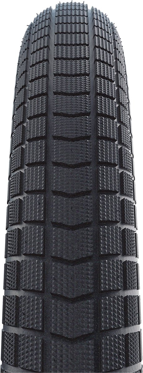 Schwalbe big ben plus performance clincher tyre 27.5x2.15 greenguard e-50 snakeskin reflex, zwart bandenmaat 55-584 | 27,5x2,15