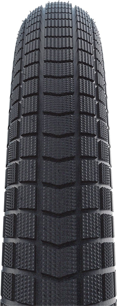 Schwalbe big ben plus performance clincher tyre 27.5x2.15 greenguard e-50 snakeskin reflex, zwart bandenmaat 55-584 | 27,5x2,15