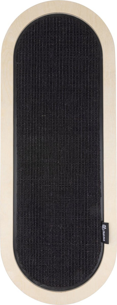 District 70 space sisal krabplank voor aan de muur - zwart - 74 x 28 cm
