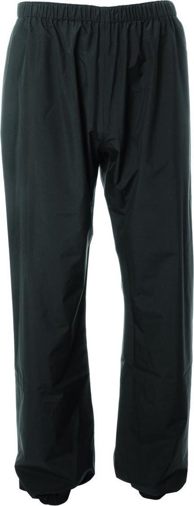 Agu go regenbroek essential unisex - regenkleding voor dames en heren - zwart - waterdicht en ademend - xl