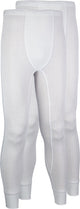 Avento thermobroek mannen - 2-pack - wit - maat s