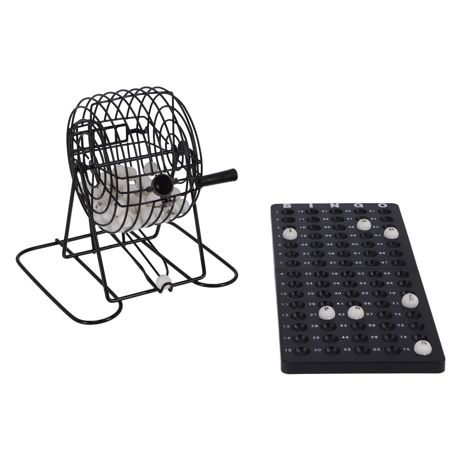 Oball bingomolen metaal retro 75 ballen
