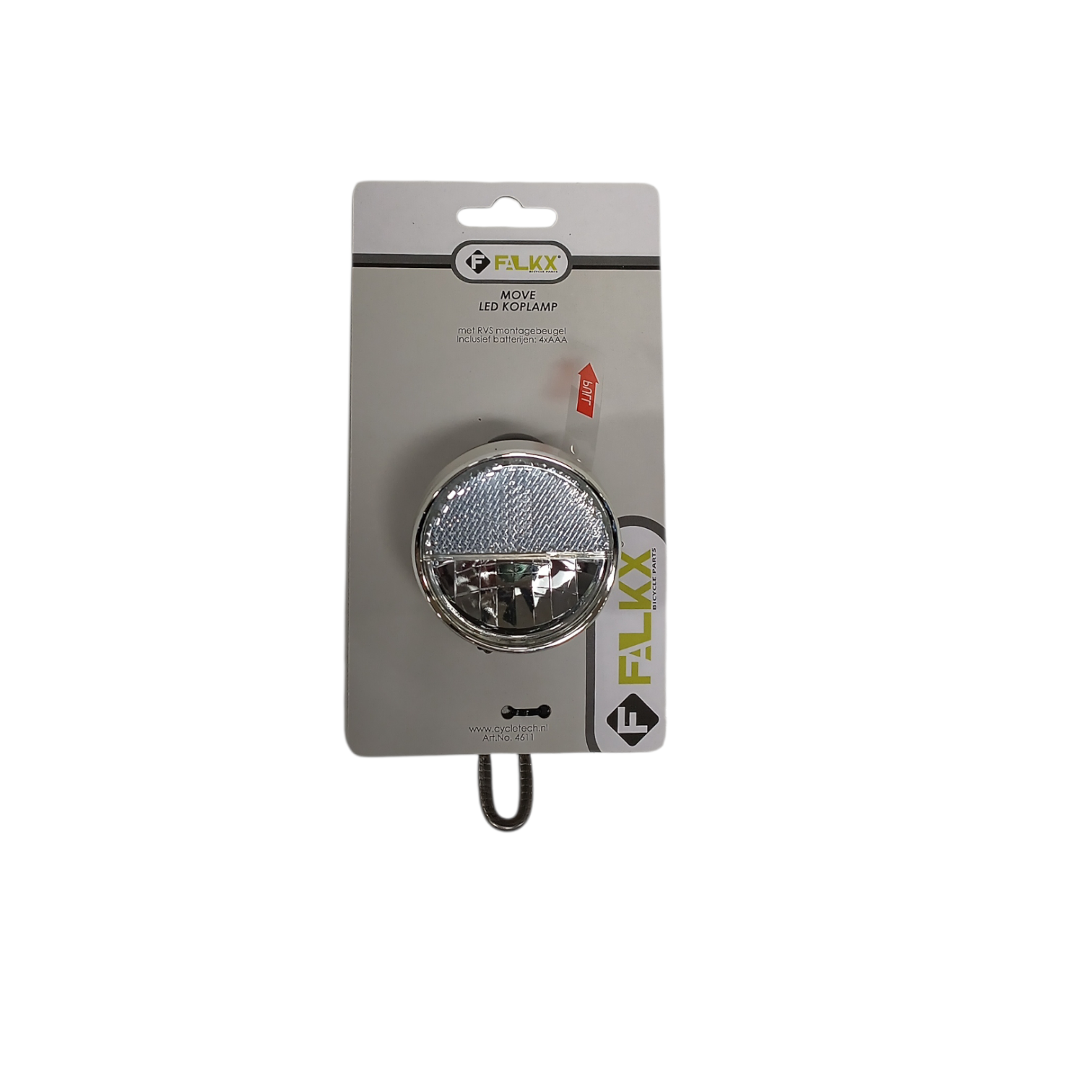 Move falkx koplamp led batterij