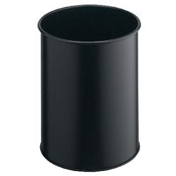 Prullenbak atlanta 14,7l 31,5x26cm zwart