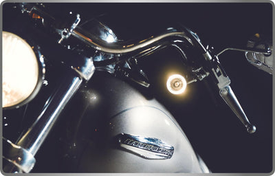 Kellermann led-blinker bullet 1000® pl white kl turn signal bullet 100 white, chrome