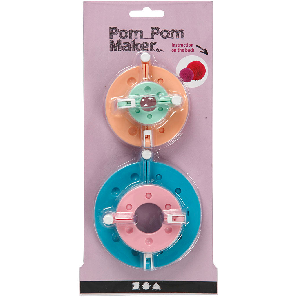 Creativ company pompom maker, 4st.