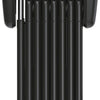 Abus fietsslot vouwslot - bordo™ one 6000a fingerprint - security level 10 - zwart - 120 cm - geschikt voor elektrische fietsen en stadsfietsen