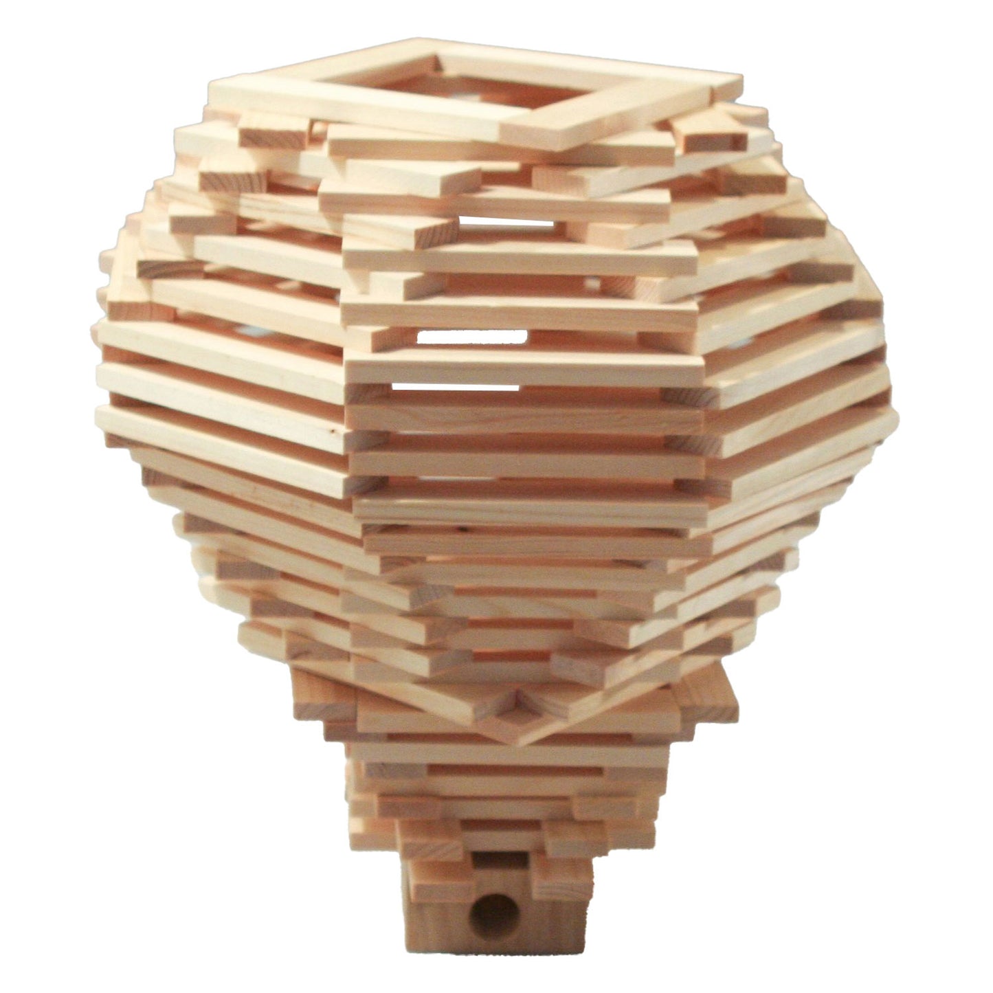 Bblocks bouwplankjes blank, 100 stuks