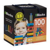 Bblocks bouwplankjes kleur, 100dlg. - afbeelding 1