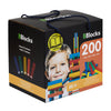 Bblocks bouwplankjes kleur, 200dlg.