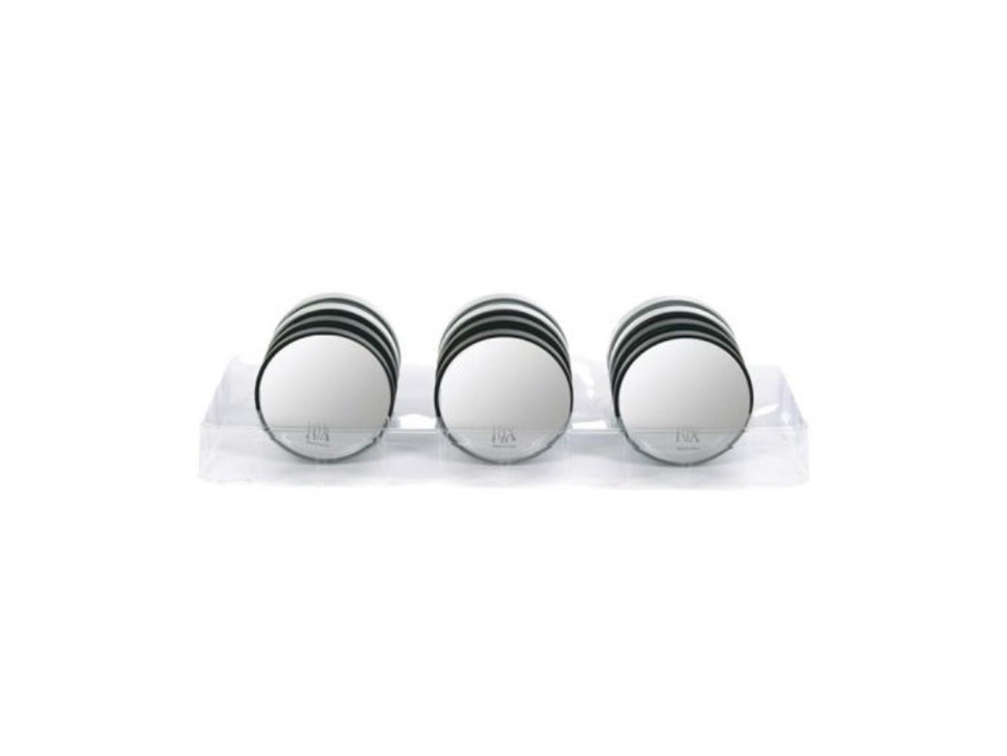 Source balance reis-supervergrotingsspiegel met 2 zuignappen 10x vergrotend 8,8 cm doorsnee
