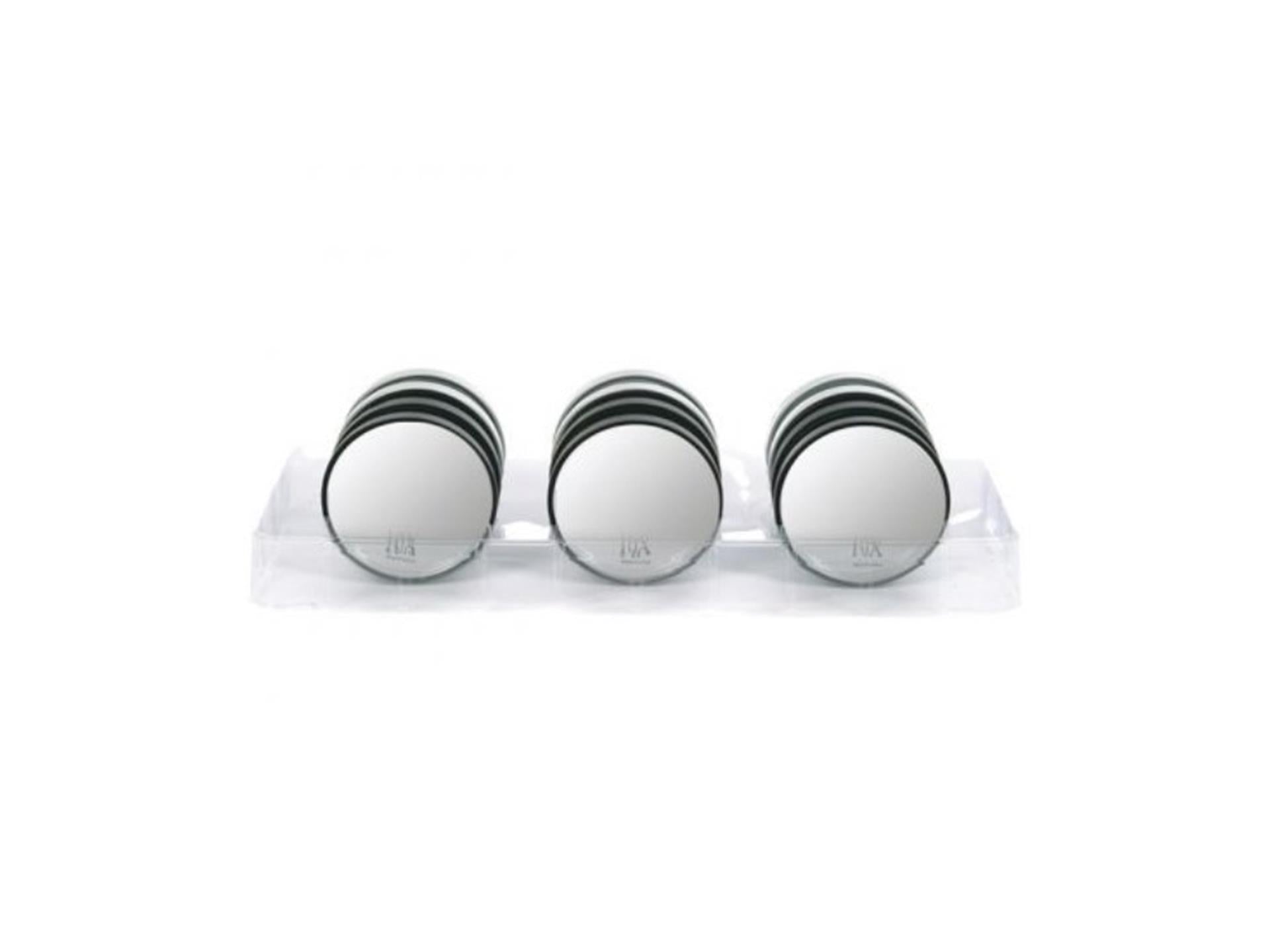Source balance reis-supervergrotingsspiegel met 2 zuignappen 10x vergrotend 8,8 cm doorsnee