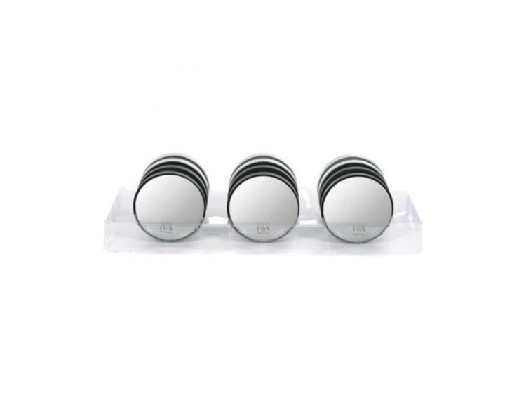 Source balance reis-supervergrotingsspiegel met 2 zuignappen 10x vergrotend 8,8 cm doorsnee