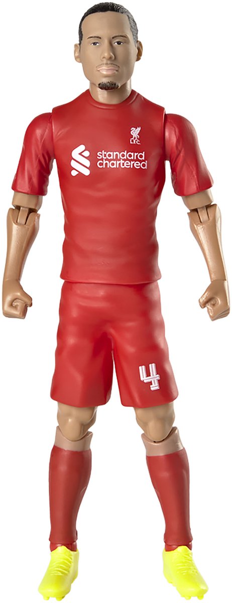 Van der meulen voetbalfiguur liverpool virgil van dijk, 20cm