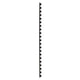 Gbc combbind bindruggen zwart - a4 - 8 mm - 100 stuks
