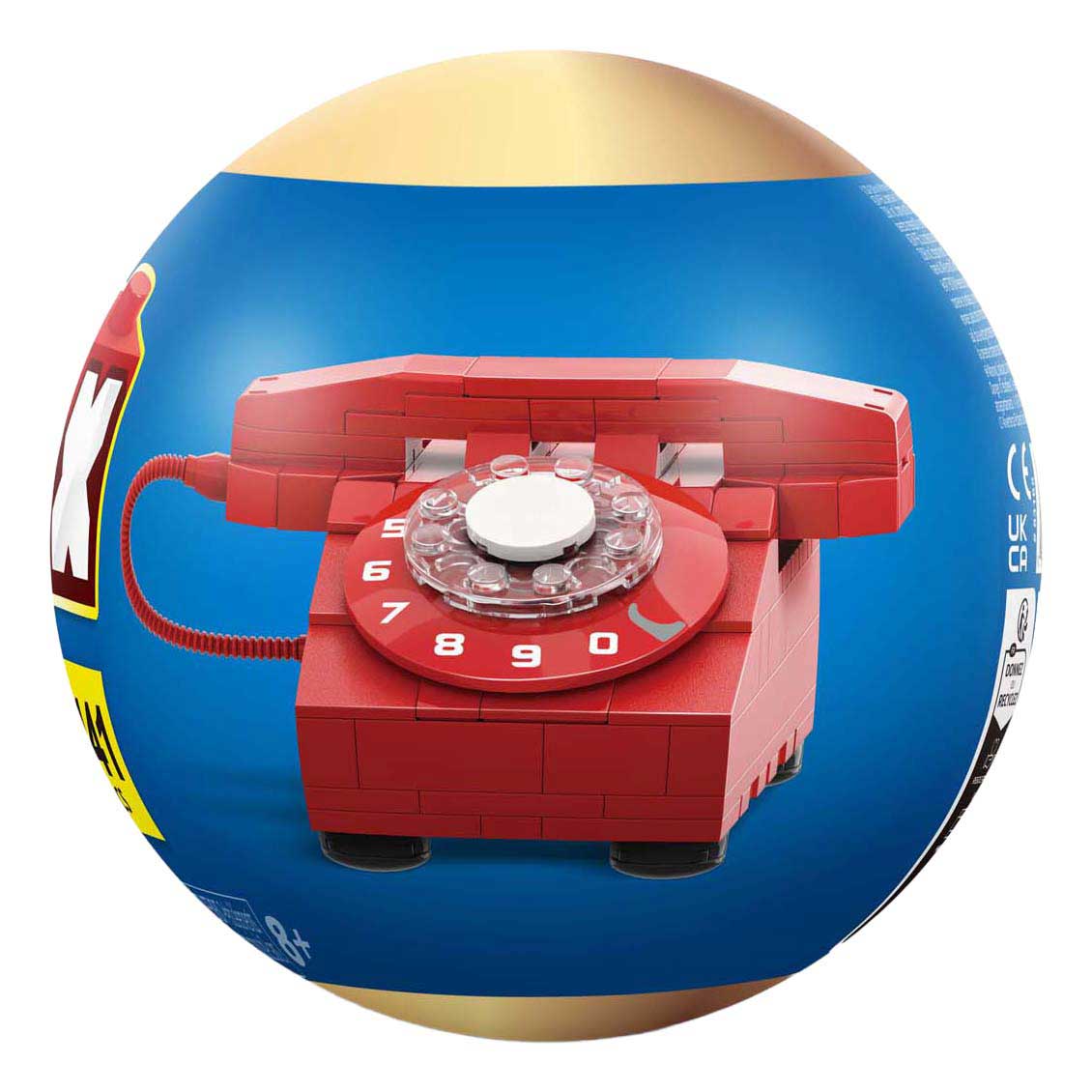 Zuru max premium retro telefoon bouwset in verrassingsbal - 141dlg.