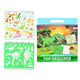 Toi-toys toi toys schetsboek dino met stickers en sjablonen