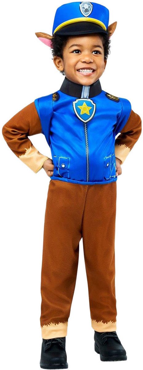 Lobbes paw patrol chase deluxe verkleedkostuum 3-4 jaar