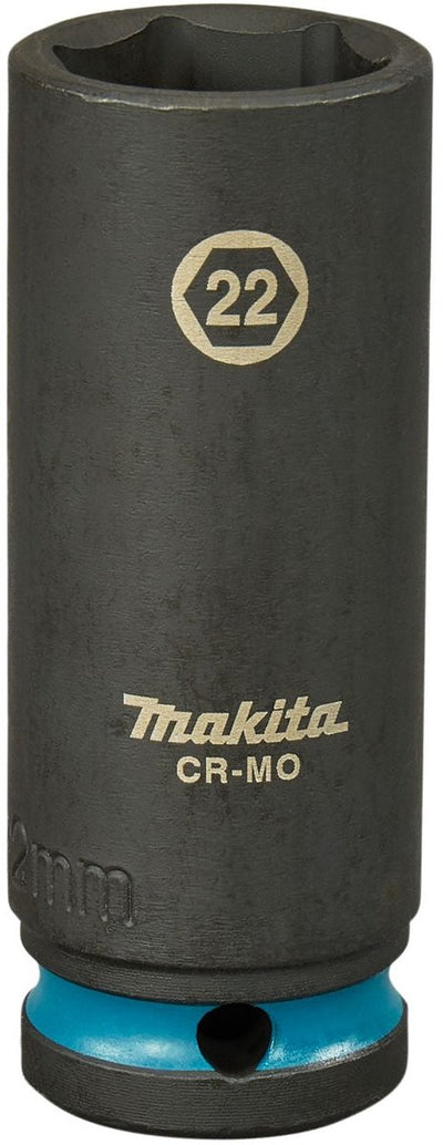 Makita e-16514 impact black krachtdop 1 2 | 22 x 82 mm
