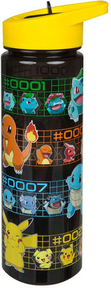 Van der meulen undercover pokemon drinkfles 600 ml - kindvriendelijke waterfles. - afbeelding 1