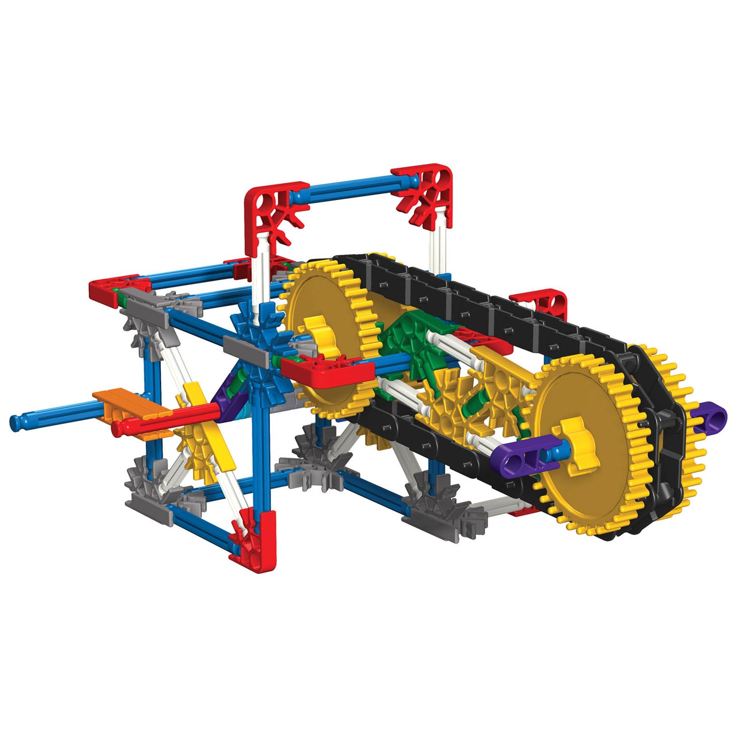 K'nex bouwset intro to simple machines gears, 198dlg.