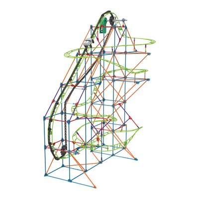 K'nex thrill rides typhoon frenzy roller coaster, 649dlg.