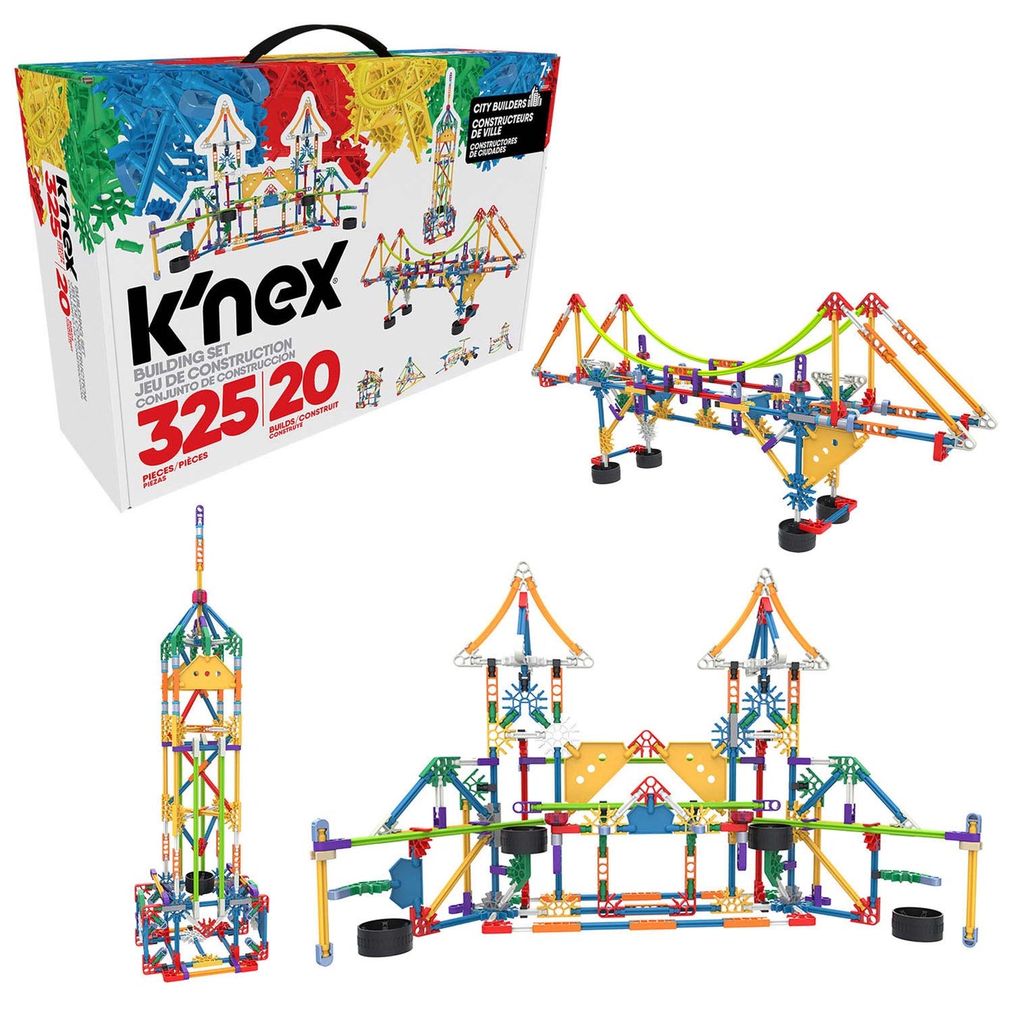 K'Nex K'Nex City Builders 20 Modellen, 325dlg.