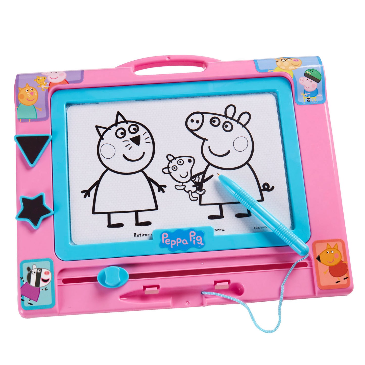 Peppa Pig Magnetisch Tekenbord Roze