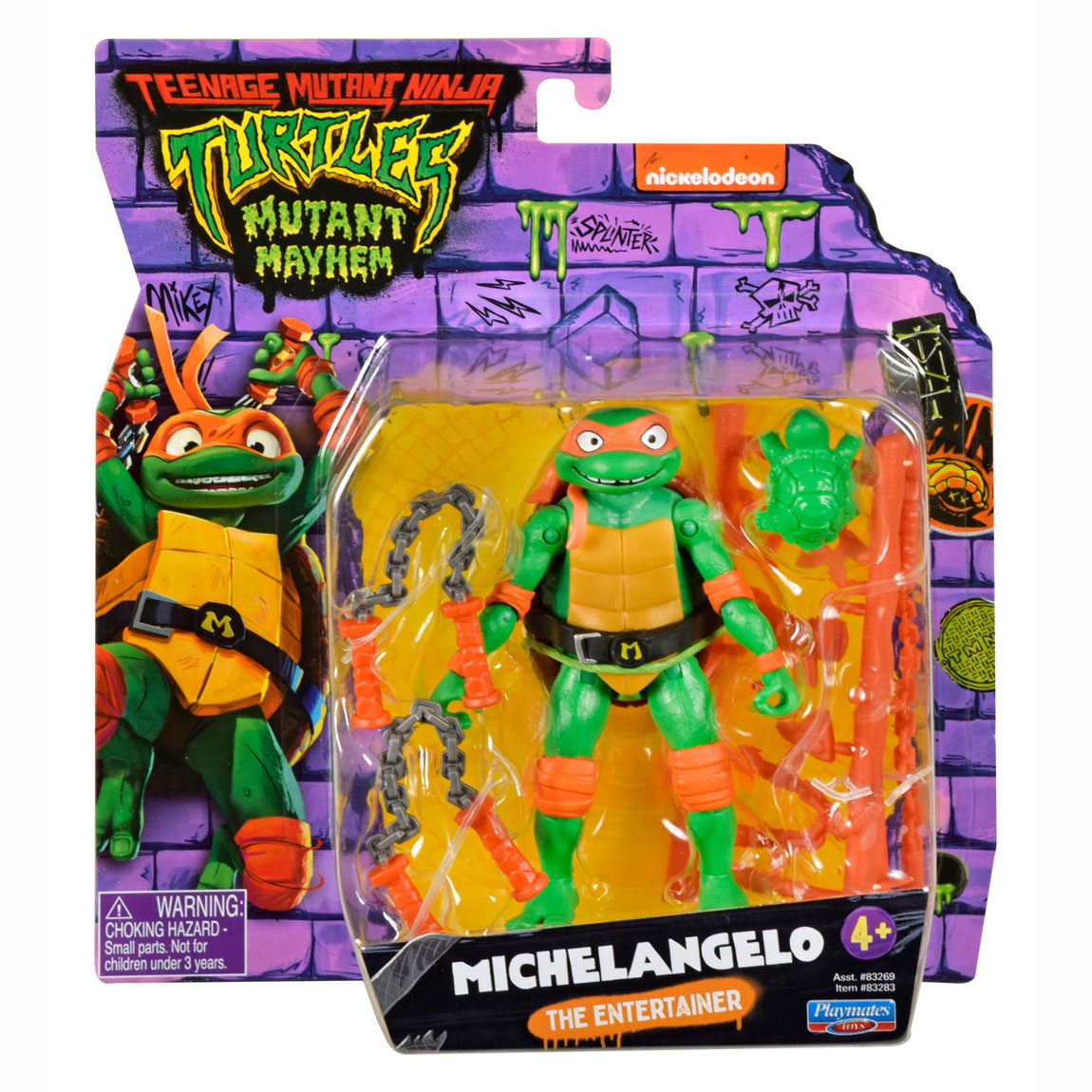 Teenage mutant ninja turtles - michelangelo basic figure