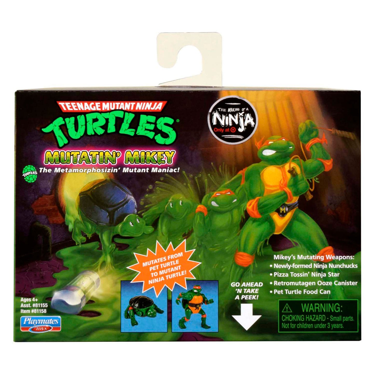 Boti teenage mutant ninja turtles mutant mayhem speelfiguur mutatin mickey