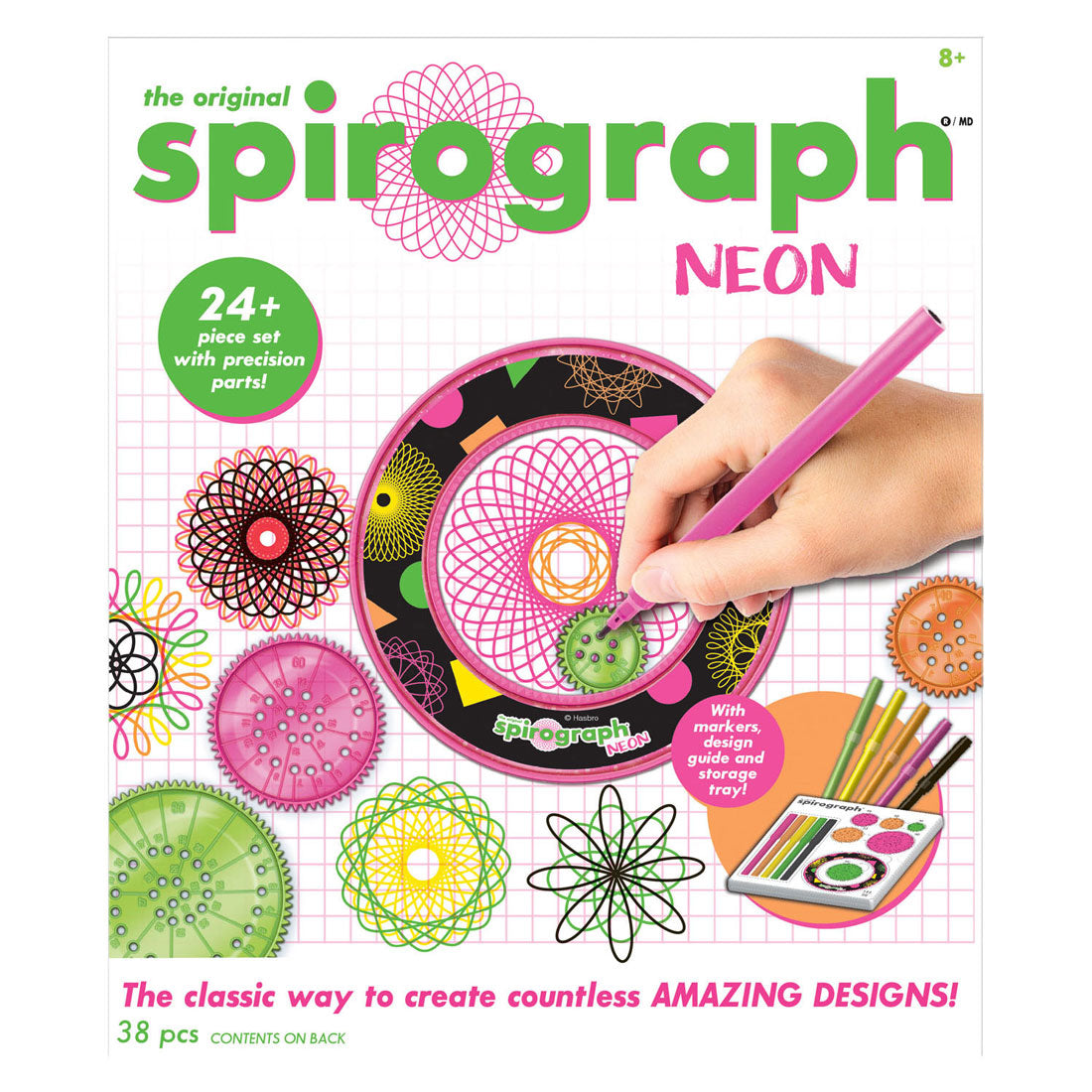 Boti Spirograaf Neon Kleurset