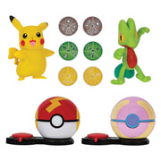 Boti Surprise Attack Game Speelset Pikachu Fast Ball Vs Treecko Heal Ball - afbeelding 2