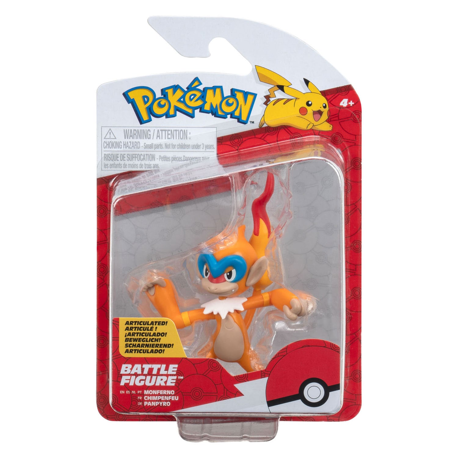 Boti pokémon battle figuur - monferno