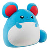 Jazwares squishmallows pokemon knuffel pluche marill wave, 50cm